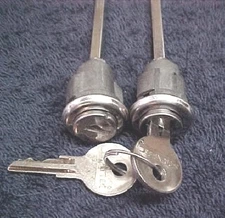 New Replacement Door Locks With Keys 50's - 60's Studebaker