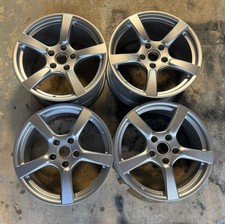 (4) OEM 19" Porsche BBS Forged 982 718 Rad Cayman Boxster S Wheels Rims Silver