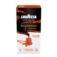 Nespresso Compatible Lavazza Espresso Caramel 100 Coffee Capsules 0.33 per lighter