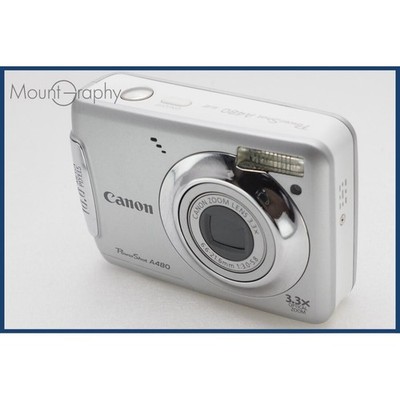 Canon PowerShot A480 10MP 3.3x Zoom Compact Digital Camera