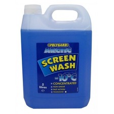 Polygard Arctic Screenwash Concentrate (-10C) - 5 Litre 2.40 per litre