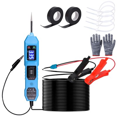 Multifunctional Car Circuit Tester,Digital Display Short Circuit Finder,6-24V...