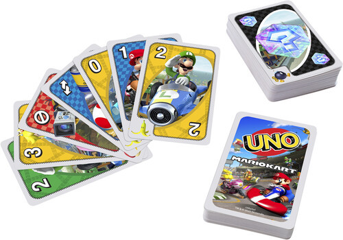 Mattel Games - UNO: Mario Kart (Nintendo) [Новая игрушка] Карточная игра, настольная игра