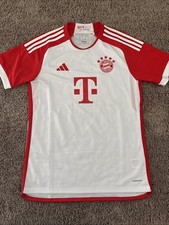 Adidas Men’s FC Bayern Munich 23/24 Home Jersey Slim-Fit IJ7442 Size Medium