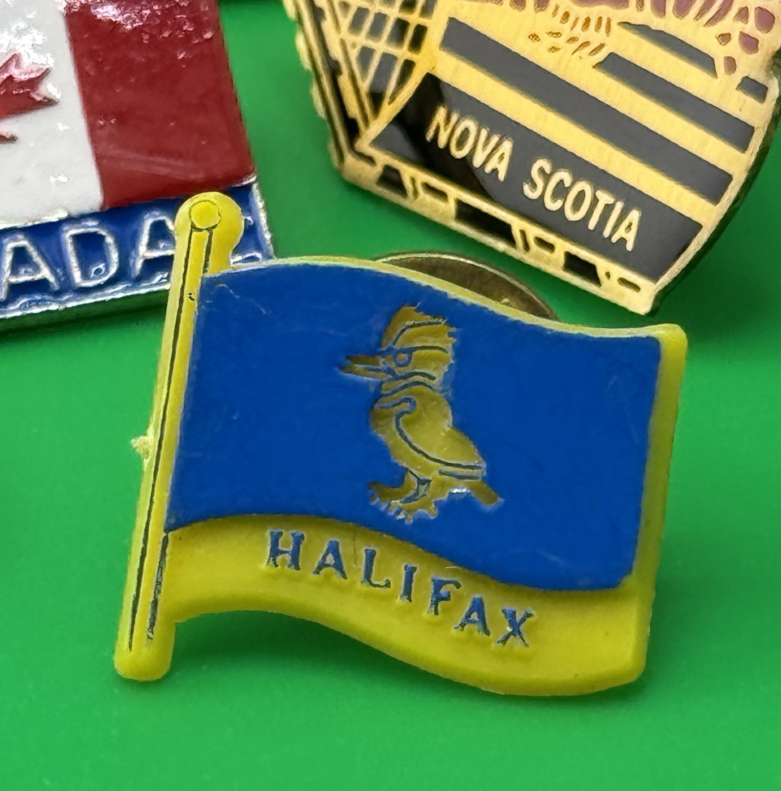LOT of 16 VTG  Canadian Vancouver Nova Scotia Halifax Enamel Pins Travel Tourism