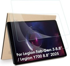 2 PCS For Lenovo Legion Y700 8.8 Inch Tempered Glass Screen Protector Saver