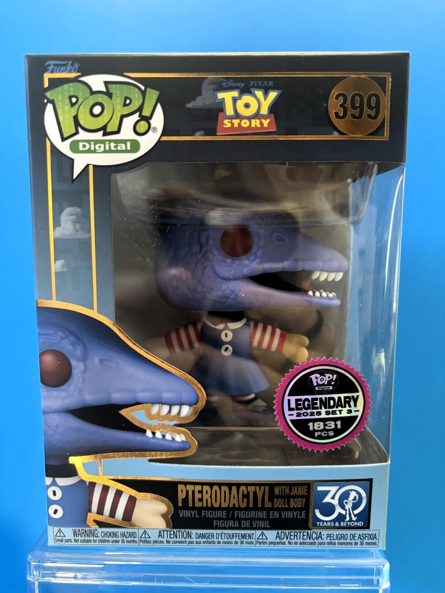 Funko Nft Pop! Vinyl: Pixar - Pterodactyl with Janie Doll Body