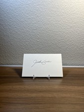 Jocko Conlan Signed Index Card!!