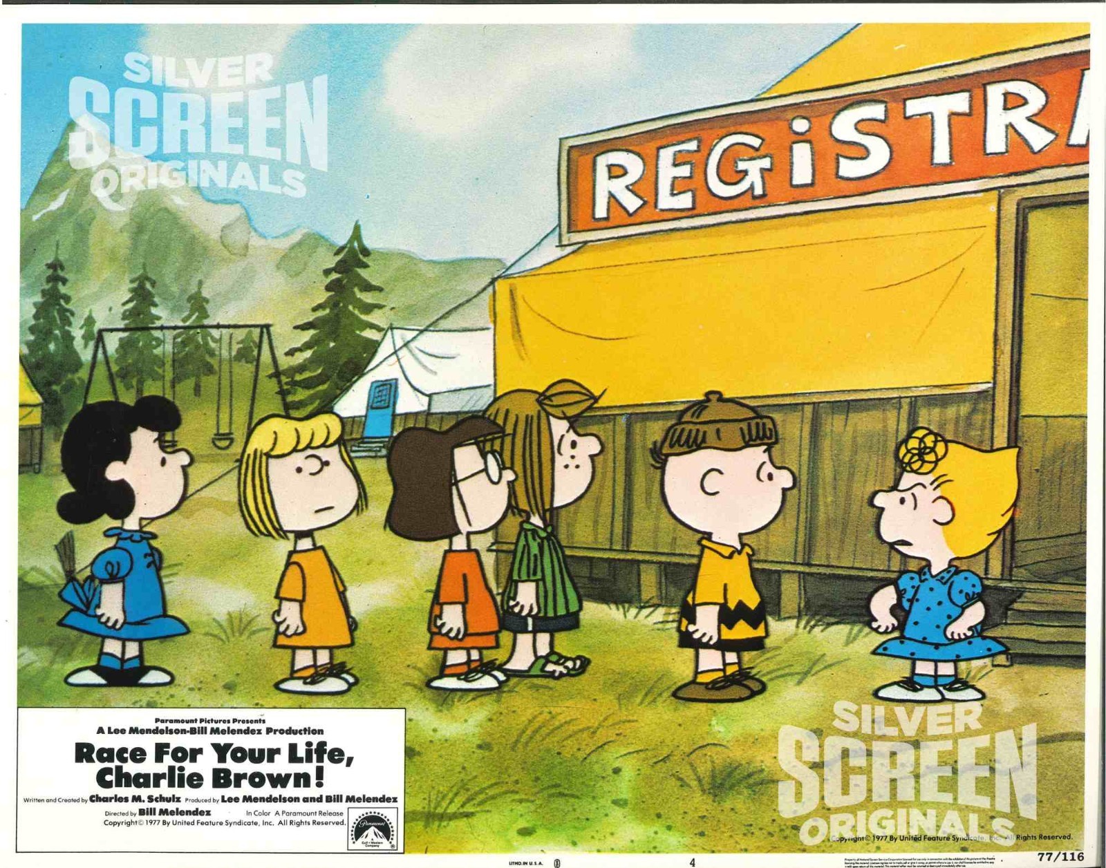 Race for Your Life, Charlie Brown 8x ORIGINAL US Lobby Cards 1977