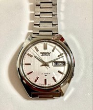 Seiko 5 Actus 7019-8010 Automatic 21J Men's Watch Classic Vintage