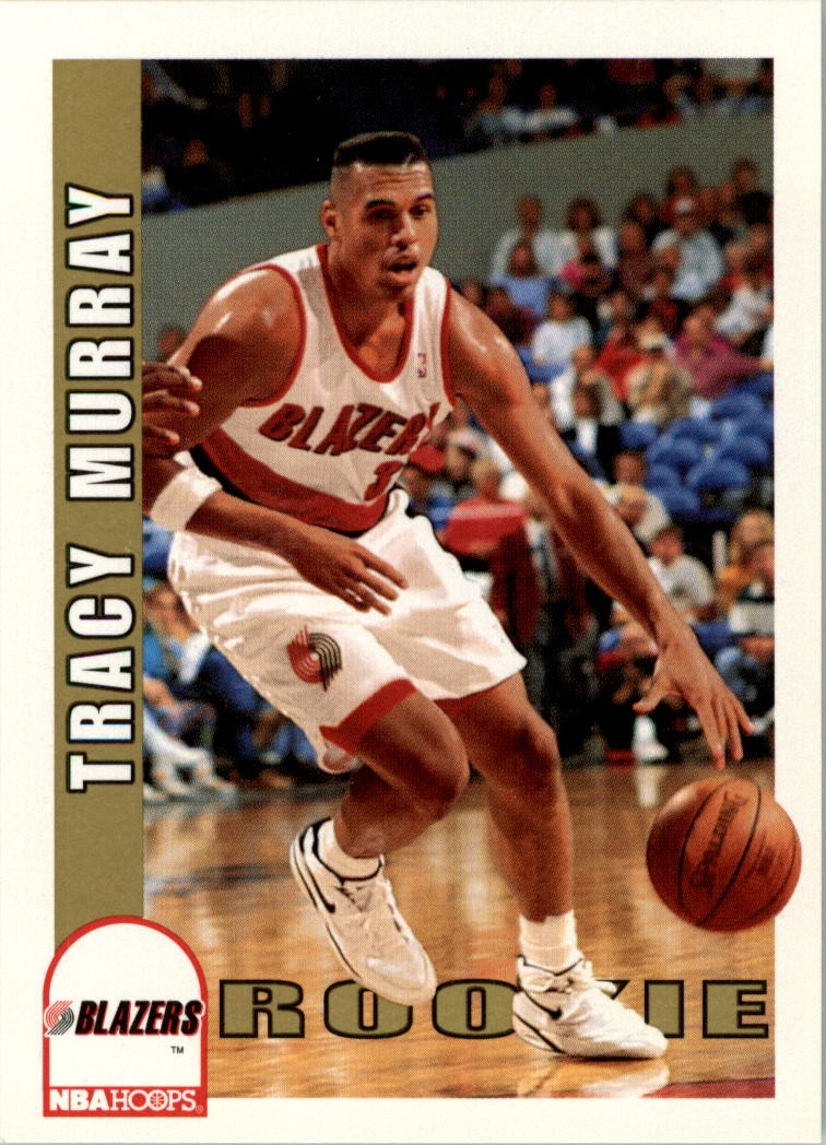 1992-93 Hoops #457 Tracy Murray RC - BSK