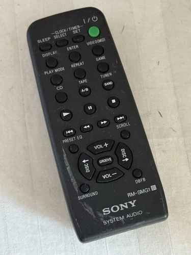 GENUINE SONY RM-SMG1 AUDIO SYSTEM REMOTE - MHC-MG110