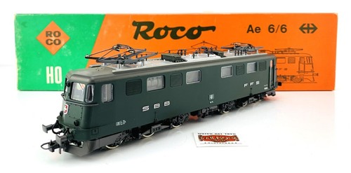 PNV23 - ROCO H0 43937 - SBB Ae 6/6 ELECTRIC LOCOMOTIVE - DIGITAL AC - Picture 4 of 8
