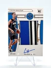 Caleb Houstan 2022-23 Panini National Treasures Rookie Patch Auto Bronze /49