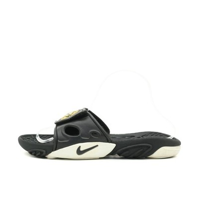 Nike Herren Sandalen EU 41 Air Adjust Force Schwarz/Weiß Synthetik Leicht