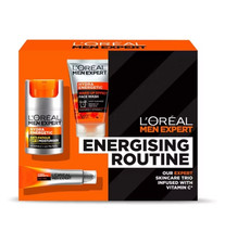 Image of L'Oreal Paris Men Expert Energising Routine Facial Skincare Routine Gift for Him