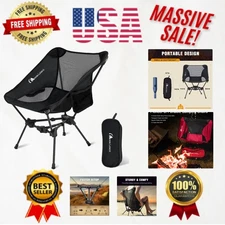 Compact & Lightweight Backpacking Chair - Supports 400 lbs for Ultimate Comfort