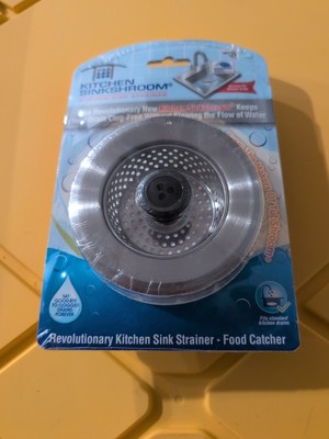 Kitchen Sinkshroom, Kitchen Sink Strainer, 2-Pack, Stainless Steel