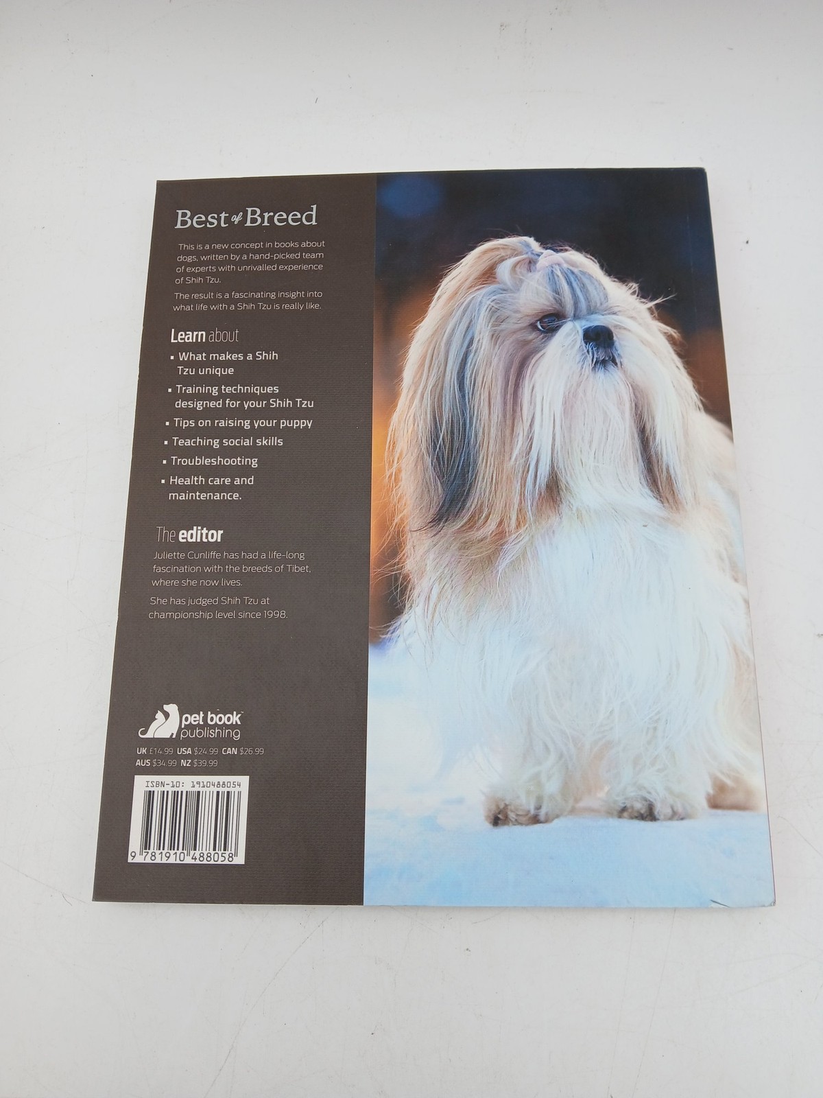 Best Of Breed The Shih Tzu Guide by Juliette Cunliffe Essential Reading thumbnail 2