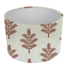 Autumn Brown Terracotta Burnt Orange Tree Lampshade, Ceiling Pendant,Table Lamp