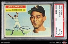 1956 Topps #292 Luis Aparicio White Sox RC HOF ROYw PSA 6 - EX/MT