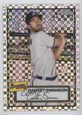 2021 Topps Chrome Platinum Anniversary X-Fractor Dansby Swanson #241 12wz
