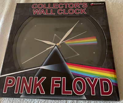 Pink Floyd: Wand-Uhr - Collectors Wall Clock - Dark Side-Prisma-Motiv - Neu OVP