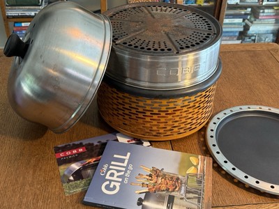 COBB PREMIERE PORTABLE STEEL GRILL/SMOKER CAMPING BBQ LOCAL PICKUP