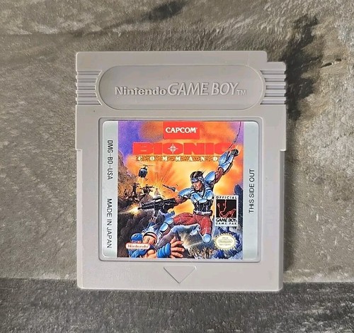 Bionic Commando Nintendo Gameboy GB CIB completo di scatola - Foto 2 di 19