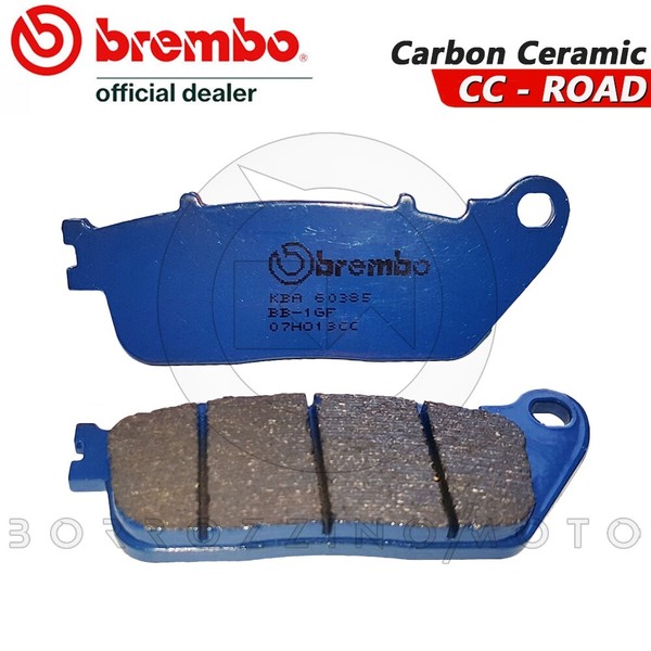 BremsbelÄGe Hinten Brembo Cc Blau Kohlenstoff Ceramic Honda CB 1000 R ABS 2012-image