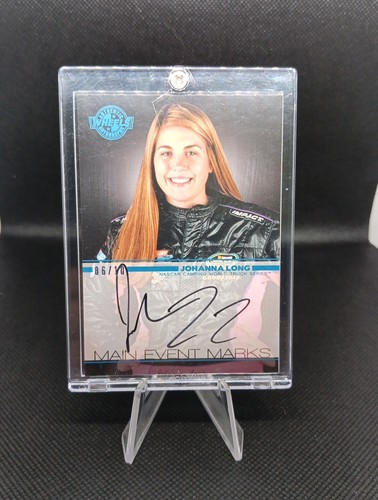 Johanna Long 2011 WHEELS MAIN EVENT MARKS AUTOGRAPH #MS-JL4 CAMPING WORLD TRUCK! - Picture 2 of 4