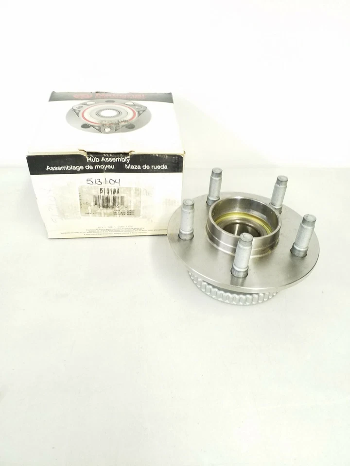 Передний подшипник колеса и ступица в сборе NATIONAL для 95-97 Lincoln Town Car #513104 - Изображение 2 из 3
