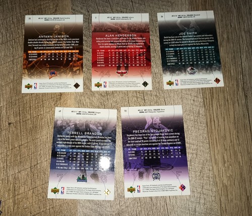 Lote de tarjetas de baloncesto - Imagen 2 de 2