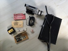 Super 8 Auto Zoom 814 Canon Film Movie Camera Made In Japan 7.5-60mm Lens F-1.4