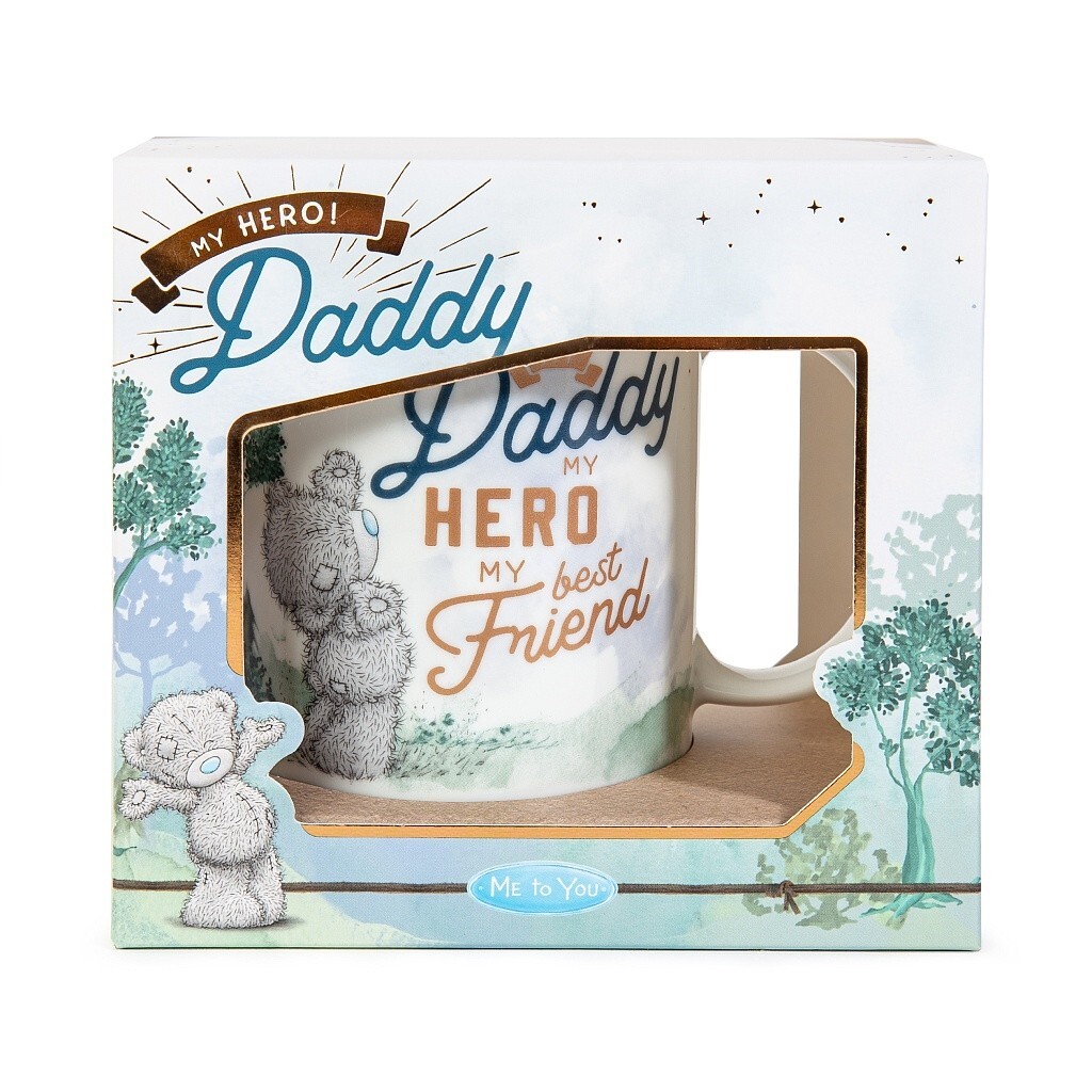 Me to You Daddy My Hero Mug Mug Gift Boxed Tatty Teddy