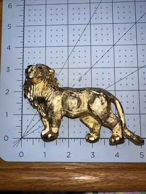 VINTAGE MIMI DI N LION Brown Eyes BELT BUCKLE SIGNED | eBay display picture 2