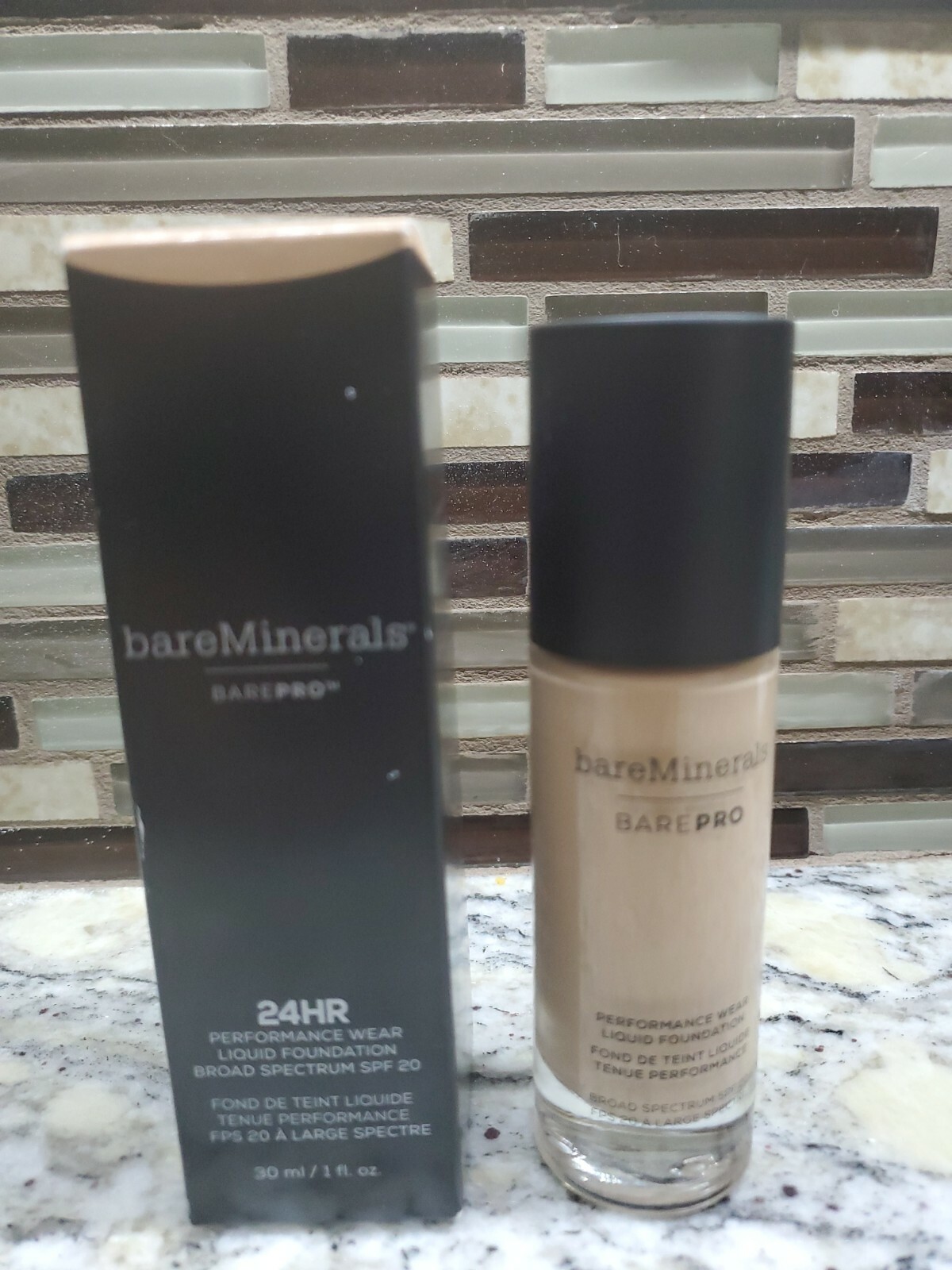 barepro performance wear liquid foundation broad spectrum spf 20