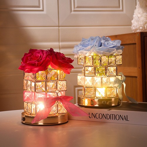 New Creative Nightstand Table Lamp, Rechargeable Bedroom Bedside Decoration L-*- - Photo 5/14