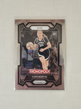 Kate Martin RC #40 2024 Panini Prizm Monopoly WNBA