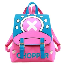 Anime One Piece Tony Chopper Backpack Schoolbag Travel Satchel Shoulder Bag New