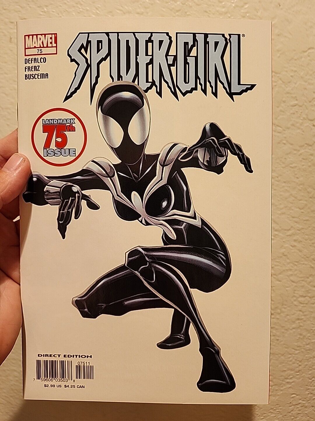 Spider-Girl #75 (2004) 1st Black Costume Marvel