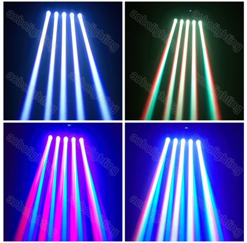 5x40w RGBW Martrix Moving LED Bar Strahl Moving Head Light DJ Disco Bühne Hochzeit - Bild 6 von 6
