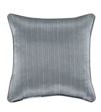 1 J. Queen New York Nicolette Euro Pillow Sham Blue Stripe Nwop
