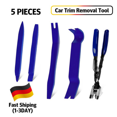 5pcs Auto Demontage Werkzeug Clipheber Zange Türverkleidung Befestigung Clip Kit