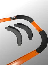 4 Pack Die Cast Hot Wheels Compatible 90 Degree High Bank Turn Curve Corner