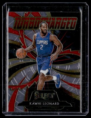 2020-21 Panini Select Kawhi Leonard Turbocharged #6 Los Angeles Clippers