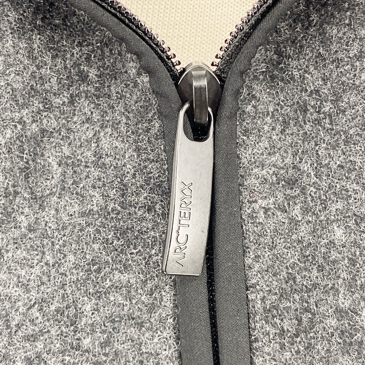 Arc'teryx Lanea Long Coat Hooded Wool Gray Taped Seams | eBay