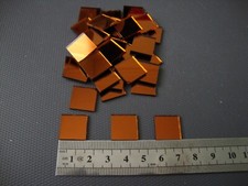 100  Mosaic Glass Mirror Tiles, Size Approx 1.5 x 1.5 cm, 11 Colour.