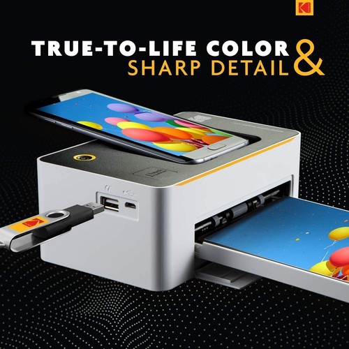 High-Quality 4x6” Color Photo Printer - Wireless Dock with iOS/Android Support - Picture 8 of 8