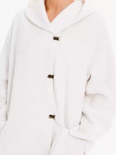 Max Studio Hooded Jacket, Natural Uk Size M